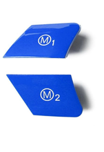 Load image into Gallery viewer, RWAutomotive M1 M2 Tasten Rot oder Blau für BMW F20 F21 F22 F23 F30 F31 F32 F34 F36 F80 F82 F87 M2 M3 M4 M2C